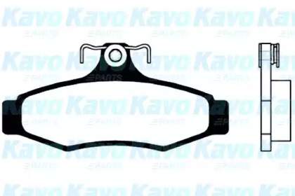 Комплект тормозных колодок KAVO PARTS BP-1005