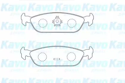 Комплект тормозных колодок KAVO PARTS BP-1511