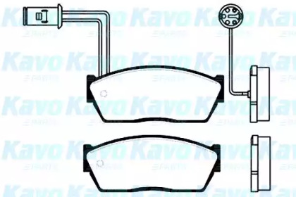 Комплект тормозных колодок KAVO PARTS BP-2006