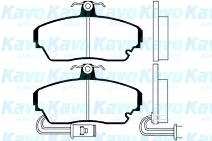 Комплект тормозных колодок KAVO PARTS BP-2009