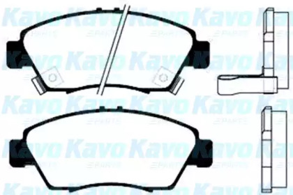 Комплект тормозных колодок KAVO PARTS BP-2023