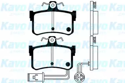 Комплект тормозных колодок KAVO PARTS BP-2027