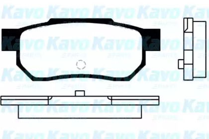 Комплект тормозных колодок KAVO PARTS BP-2028