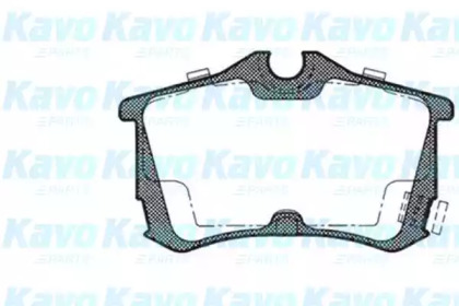 Комплект тормозных колодок KAVO PARTS BP-2035