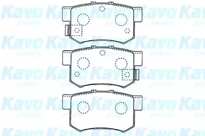 Комплект тормозных колодок KAVO PARTS BP-2043