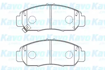 Комплект тормозных колодок KAVO PARTS BP-2065