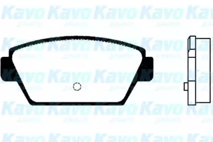 Комплект тормозных колодок, дисковый тормоз KAVO PARTS BP-3002