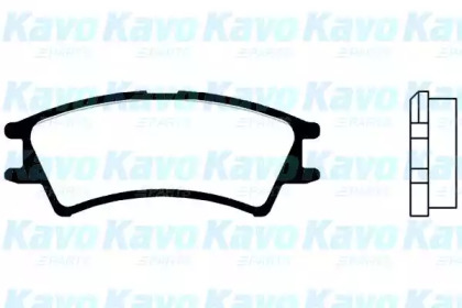 Комплект тормозных колодок KAVO PARTS BP-3008