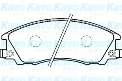 Комплект тормозных колодок KAVO PARTS BP-3021