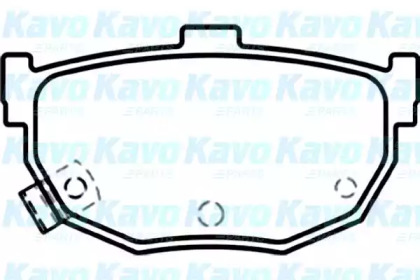 Комплект тормозных колодок KAVO PARTS BP-3026