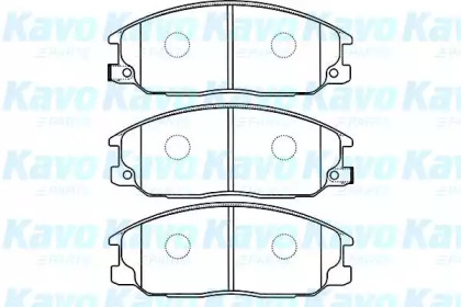 Комплект тормозных колодок KAVO PARTS BP-3028