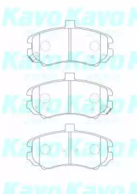 Комплект тормозных колодок KAVO PARTS BP-3037