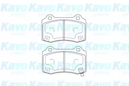 Комплект тормозных колодок KAVO PARTS BP-3050