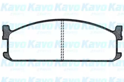 Комплект тормозных колодок KAVO PARTS BP-3504