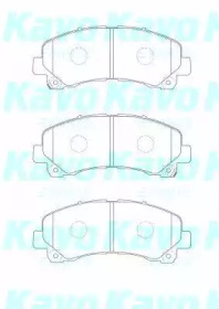 Комплект тормозных колодок KAVO PARTS BP-3517