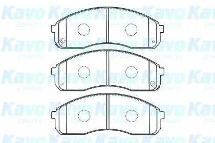 Комплект тормозных колодок KAVO PARTS BP-4008