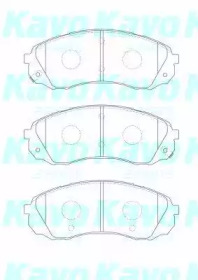 Комплект тормозных колодок KAVO PARTS BP-4022