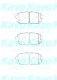 Комплект тормозных колодок KAVO PARTS BP-4023