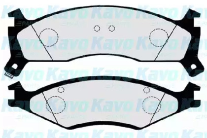 Комплект тормозных колодок KAVO PARTS BP-4024