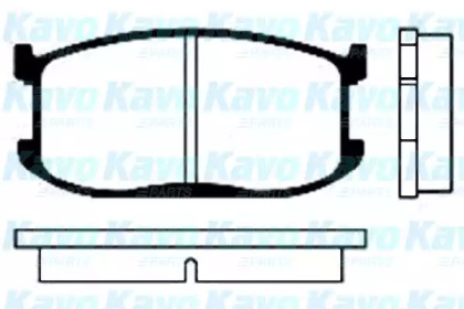 Комплект тормозных колодок KAVO PARTS BP-4502