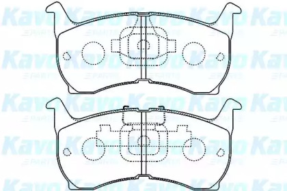 Комплект тормозных колодок KAVO PARTS BP-4503