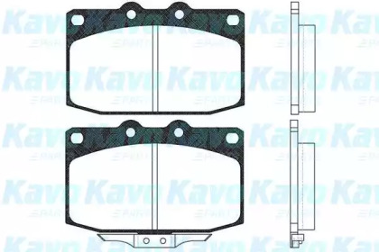 Комплект тормозных колодок KAVO PARTS BP-4509