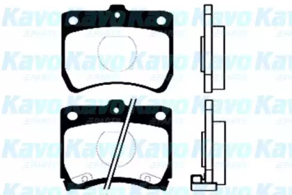 Комплект тормозных колодок KAVO PARTS BP-4511