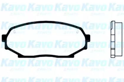 Комплект тормозных колодок KAVO PARTS BP-4512