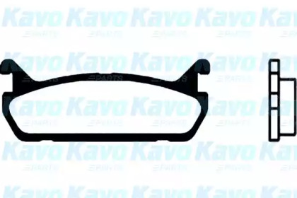 Комплект тормозных колодок KAVO PARTS BP-4536