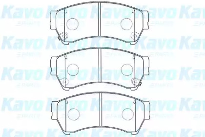 Комплект тормозных колодок KAVO PARTS BP-4572