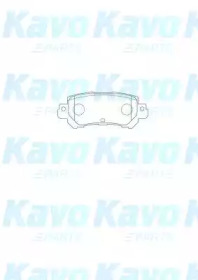 Комплект тормозных колодок KAVO PARTS BP-4580