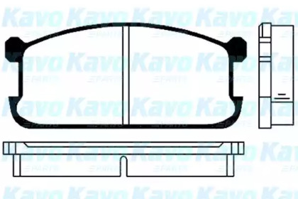 Комплект тормозных колодок KAVO PARTS BP-5501