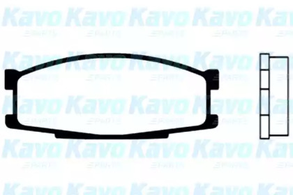 Комплект тормозных колодок KAVO PARTS BP-5509