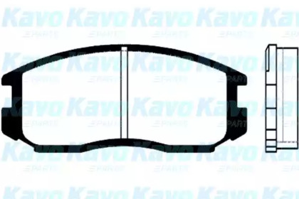 Комплект тормозных колодок KAVO PARTS BP-5514