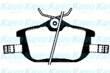 Комплект тормозных колодок KAVO PARTS BP-5527