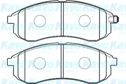 Комплект тормозных колодок KAVO PARTS BP-5540