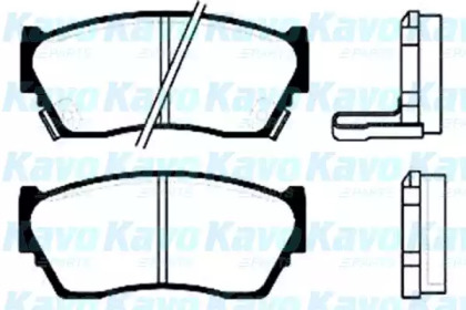 Комплект тормозных колодок KAVO PARTS BP-6529