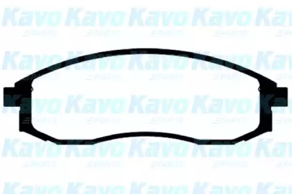 Комплект тормозных колодок KAVO PARTS BP-6532