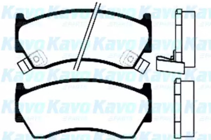 Комплект тормозных колодок KAVO PARTS BP-6533