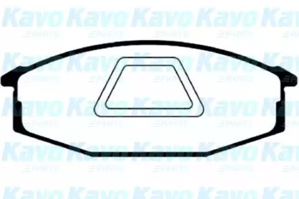 Комплект тормозных колодок KAVO PARTS BP-6534