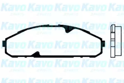 Комплект тормозных колодок KAVO PARTS BP-6536