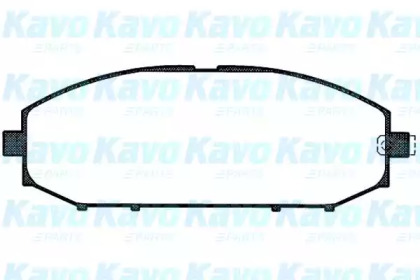 Комплект тормозных колодок KAVO PARTS BP-6538