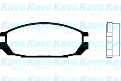 Комплект тормозных колодок KAVO PARTS BP-6546