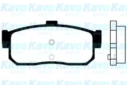 Комплект тормозных колодок KAVO PARTS BP-6549