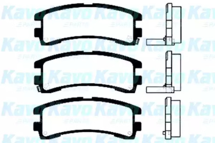 Комплект тормозных колодок KAVO PARTS BP-6553