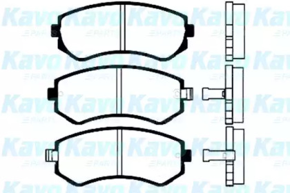 Комплект тормозных колодок KAVO PARTS BP-6556