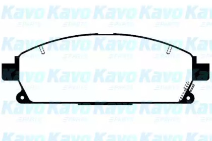 Комплект тормозных колодок KAVO PARTS BP-6559