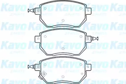 Комплект тормозных колодок KAVO PARTS BP-6593