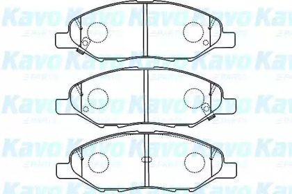 Комплект тормозных колодок KAVO PARTS BP-6599