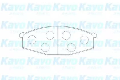 Комплект тормозных колодок KAVO PARTS BP-6616